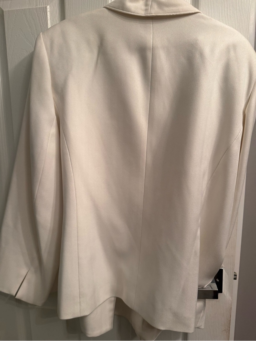 Le Suit White/Cream Women's pantsuit - Picture 3 of 4